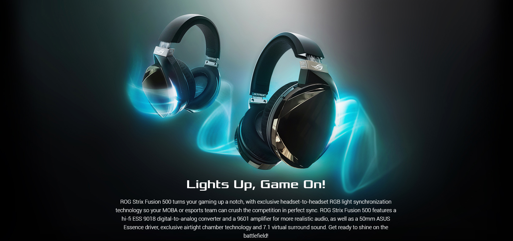 ASUS STRIX FUSION 500 RGB 7.1 GAMING HEADSET Octagon Computer