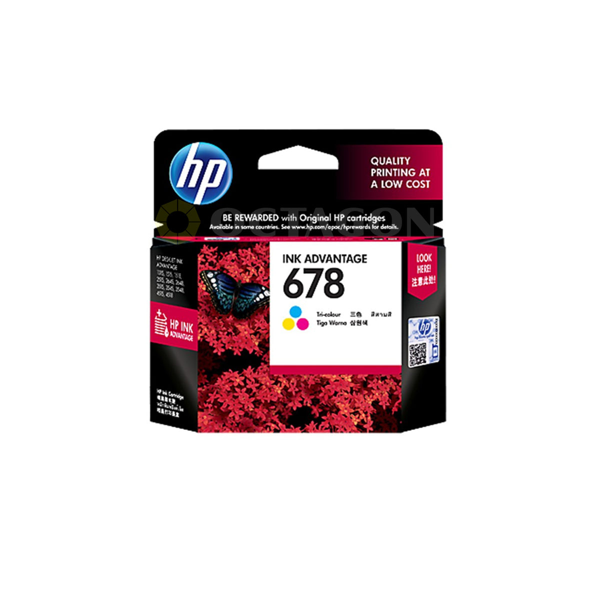 HP CZ108AA (#678 COLOR) INK CARTRIDGE