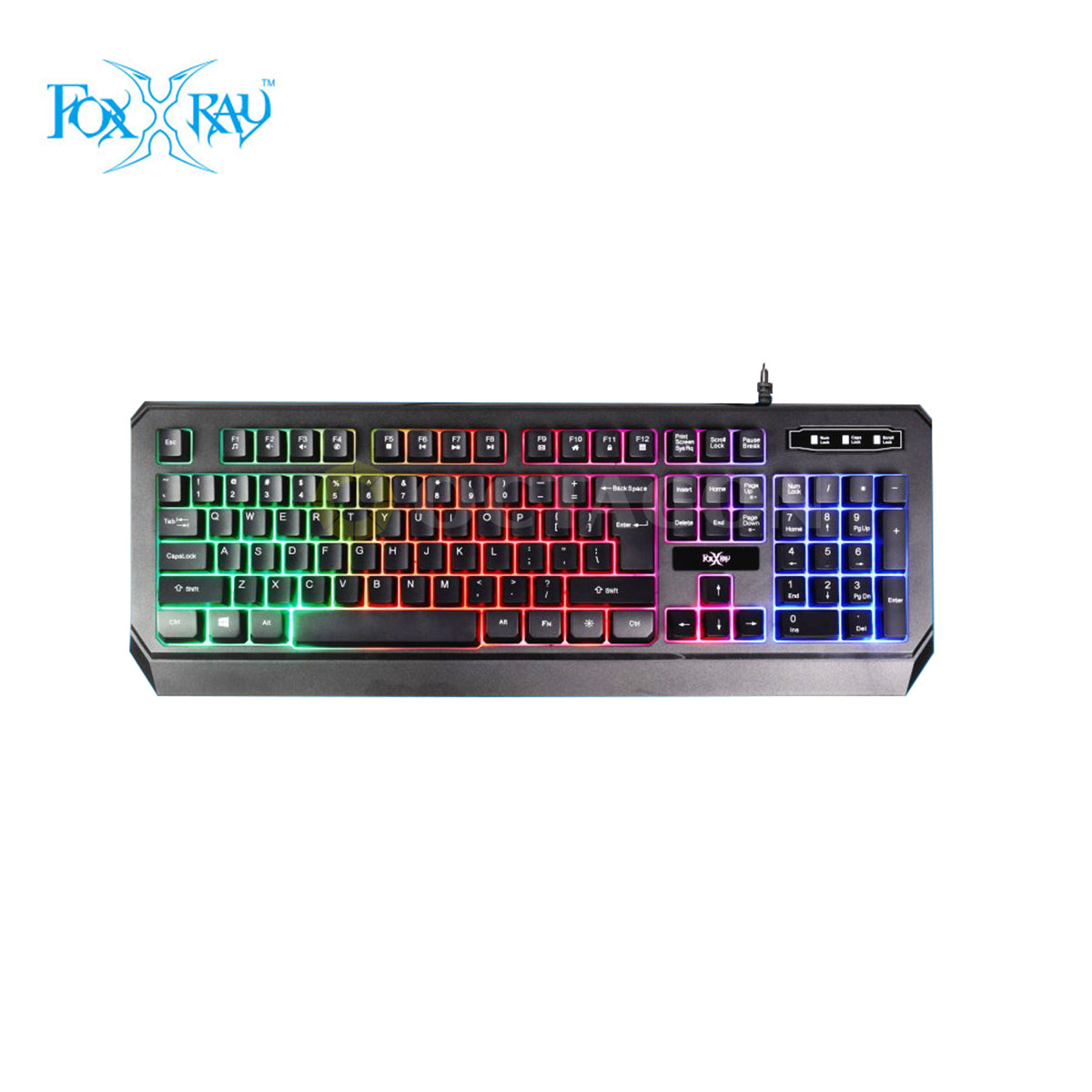 FOXXRAY FXR-CKM-09 RAINBOW USB GAMING KB