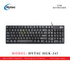 HYTAC HGK-247 BLACK USB KEYBOARD