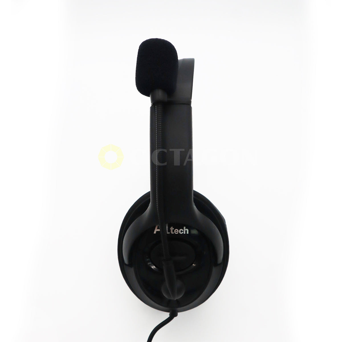 A1TECH AAH-005S SINGLE 4 PIN JACK HEADSET WITH MICROPHONE & CONTROLLER