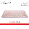 NORGICOOL NK12-PK WL/BT KEYBOARD MULTI-DEVICE PINK