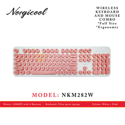 NORGICOOL NKM282W-PK COMBO WL KEYBOARD