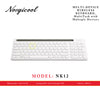 NORGICOOL NK12-WH WL/BT KEYBOARD MULTI-DEVICE