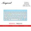 NORGICOOL NK2213-BL USB KEYBOARD COMPACT