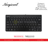 NORGICOOL NK2213-BK USB KEYBOARD COMP