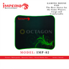 IMPERIO IMP-02-GR GREEN STITCHES GAMING MOUSE PAD 300X350X3MM