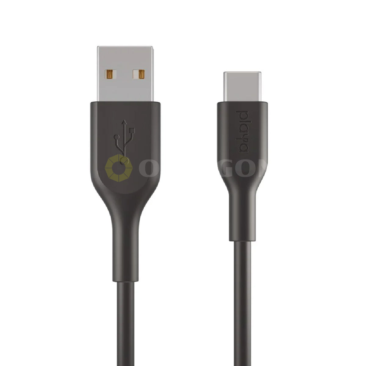 BELKIN PLAYA USB-C TO USB-A 1M/3.3FT BLACK 60W CABLE PVC PMBK2001YZ1M