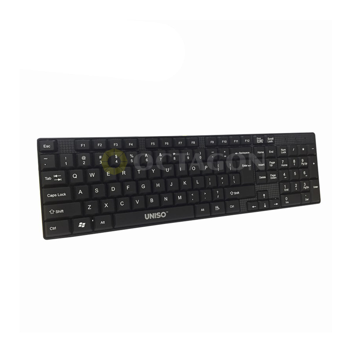 UNISO UWK-869 SLIM WIRED KEYBOARD