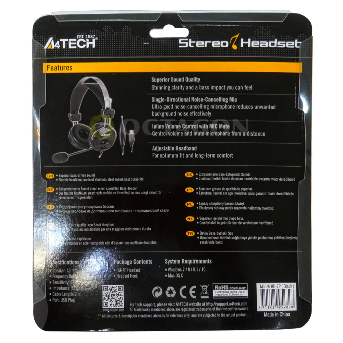 A4tech headset 2025 with noise cancellation