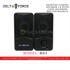 DELTA FORCE DG5 USB 2.0 SPEAKER 5W*2 RGB WITH ON / OFF SWITCH