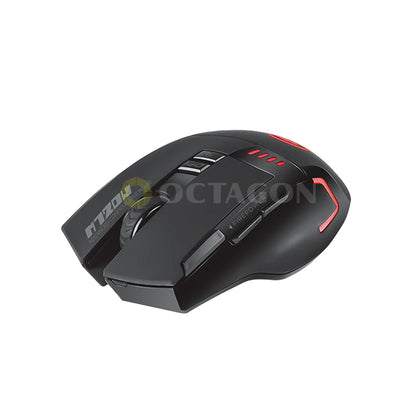 SCORPION M720W BLACK 2.4GHZ WL 8D GAMING