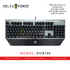 DELTA FORCE DGK700 USB GAMING KEYBOARD MECHANICAL RGB 104 KEYS