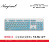 NORGICOOL NKM282W-BK COMBO WL KEYBOARD