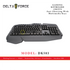DELTA FORCE DK503 USB GAMING KEYBOARD RAINBOW 19 ANTI-GHOST KEYS