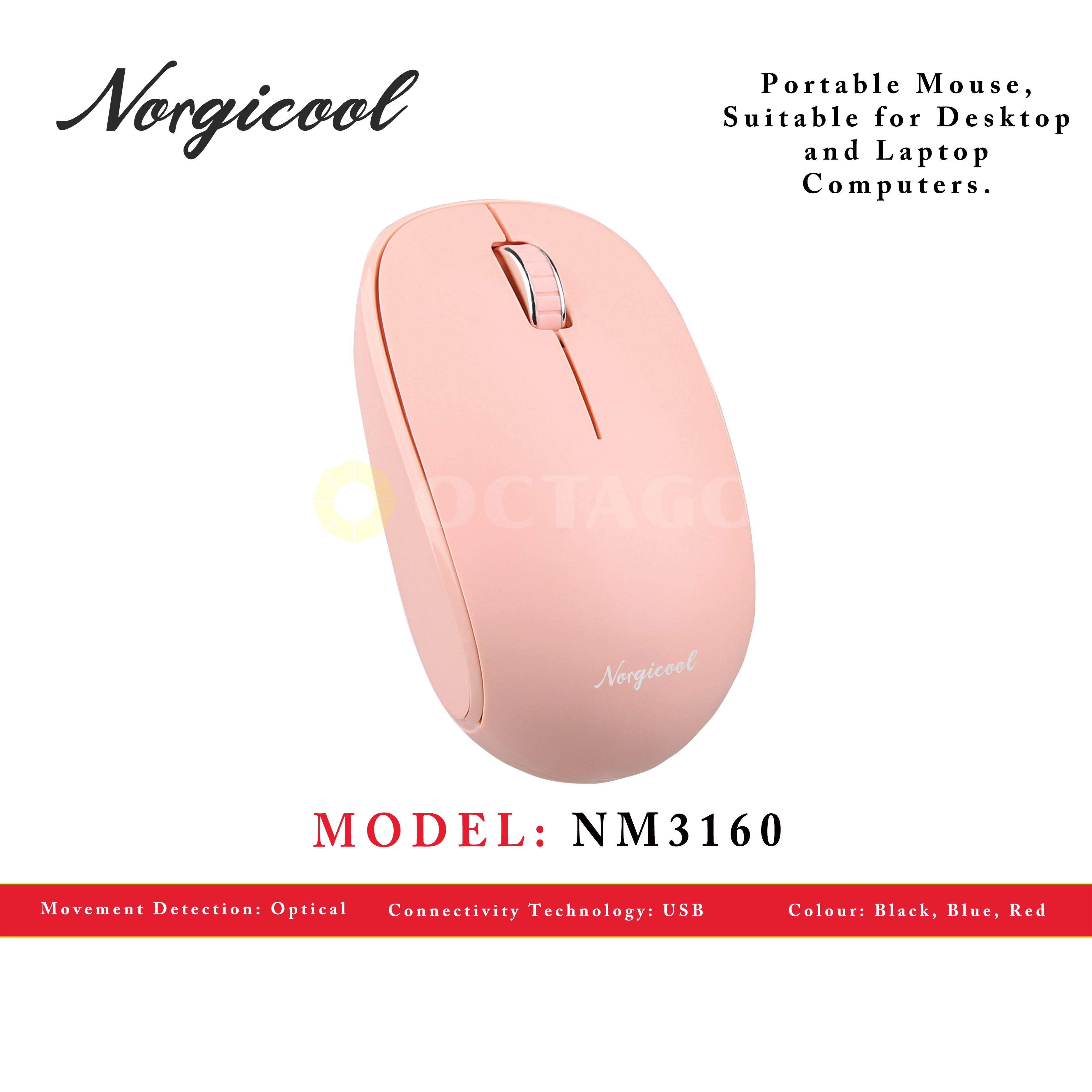 NORGICOOL NM3160 USB MOUSE