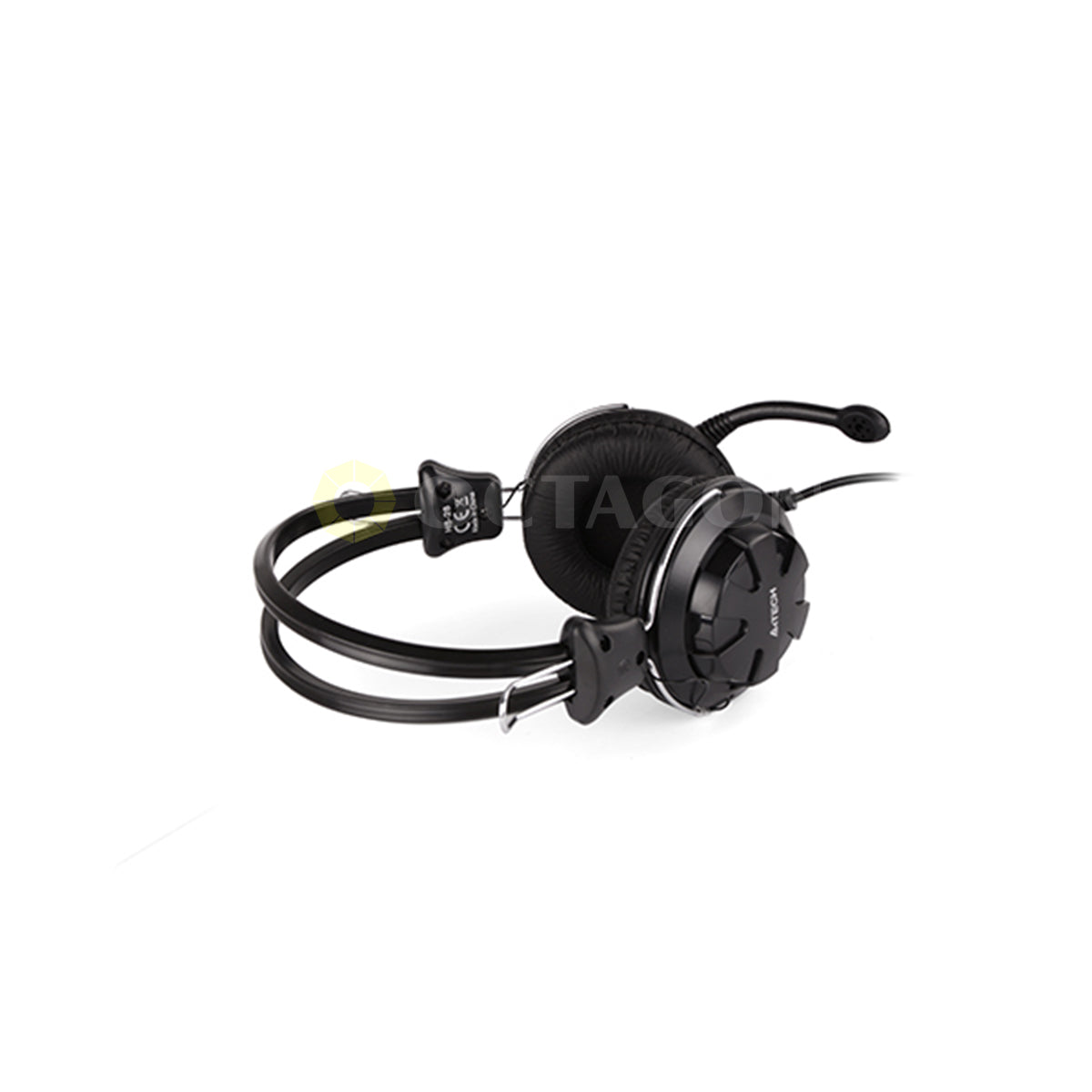 A4 TECH HS-28 BLACK W/ MIC ON-EAR STEREO