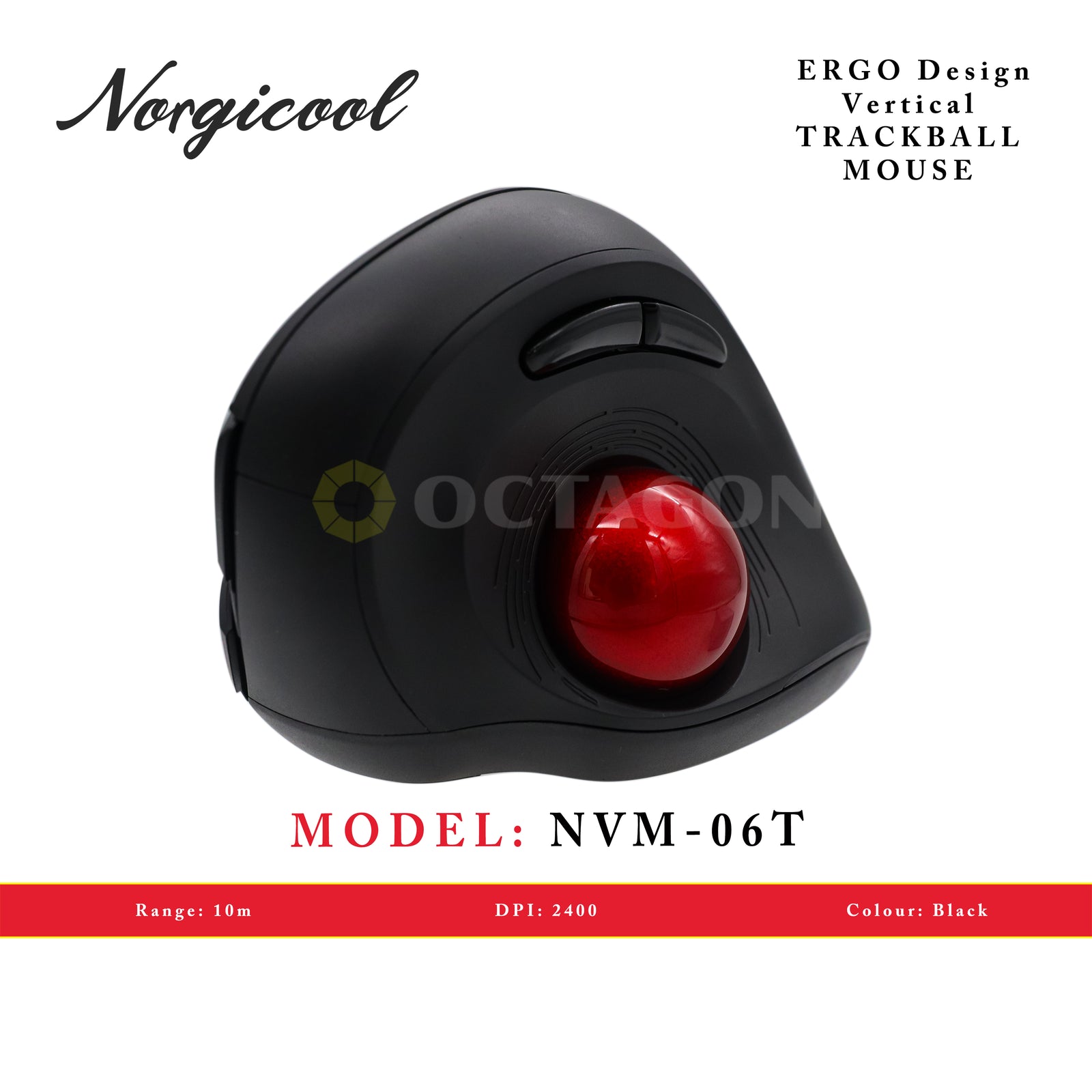 NORGICOOL NVM06T TRACKBALL VERTICAL WL