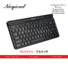 NORGICOOL NK01W-BK WL KEYBOARD BLACK