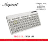 NORGICOOL NK01W-GY WL KEYBOARD GRAY