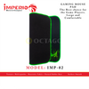 IMPERIO IMP-02-GR GREEN STITCHES GAMING MOUSE PAD 300X350X3MM
