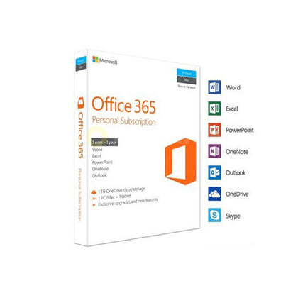 MS OFFICE 365 PERSONAL NEW (1 PC + 1 TABLET + 1 SMARTPHONE)
