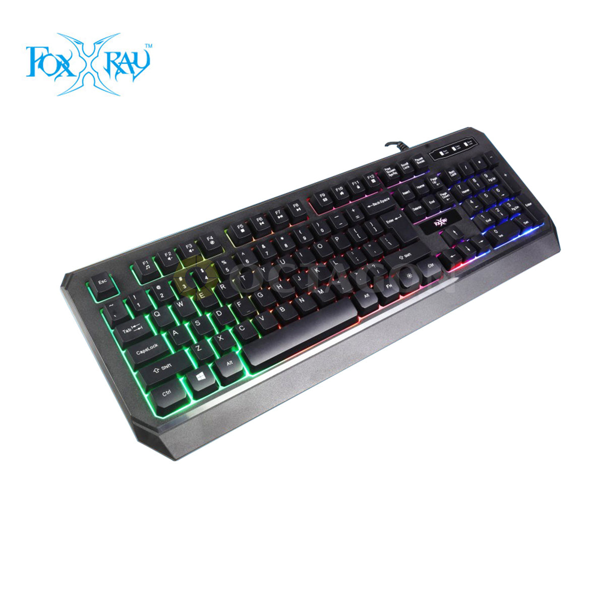 FOXXRAY FXR-CKM-09 RAINBOW USB GAMING KB