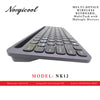 NORGICOOL NK12-CG WL/BT KEYBOARD MULTI-DEVICE