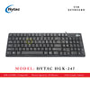 HYTAC HGK-247 BLACK USB KEYBOARD