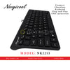 NORGICOOL NK2213-BK USB KEYBOARD COMP