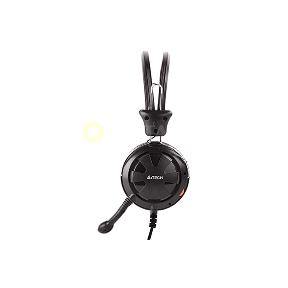 A4 TECH HS-28 BLACK W/ MIC ON-EAR STEREO