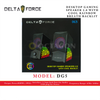 DELTA FORCE DG5 USB 2.0 SPEAKER 5W*2 RGB WITH ON / OFF SWITCH