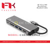 FEELTEK PORTABLE 6-IN-1 USB-C HUB SILVER