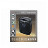 SILVERTEC SPS-218P BLACK PAPER SHREDDER