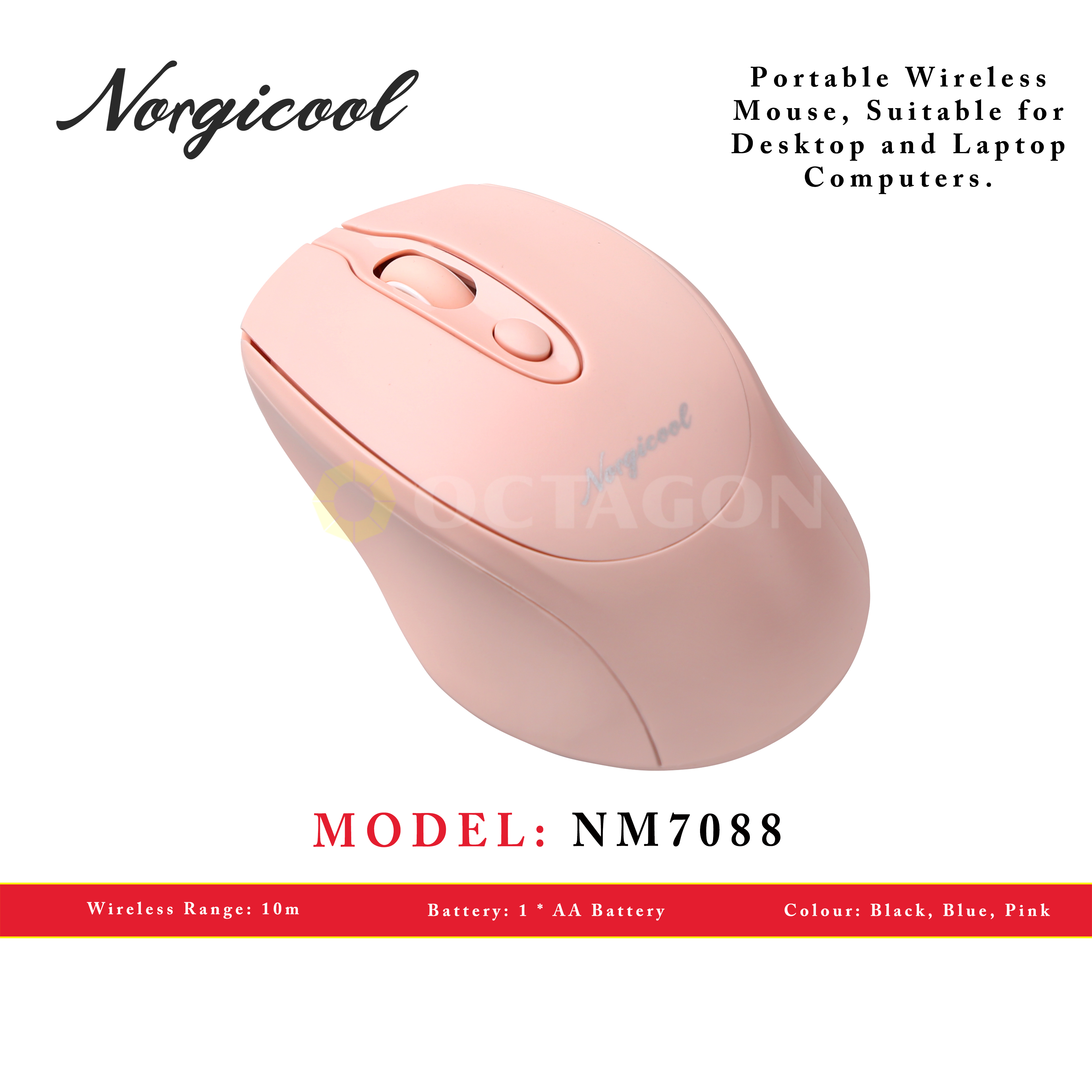 NORGICOOL NM7088 WIRELESS MOUSE