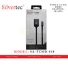 SILVERTEC SA-TCHD-018-BK USB-C AM TO HDM