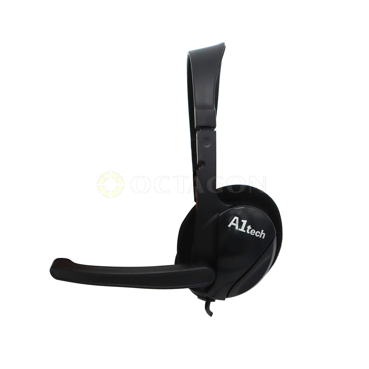 A1TECH AAH-001D 2X3.5MM PC HEADSET WITH MICROPHONE & CONTROLLER ...