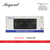NORGICOOL NK01W-BK WL KEYBOARD BLACK