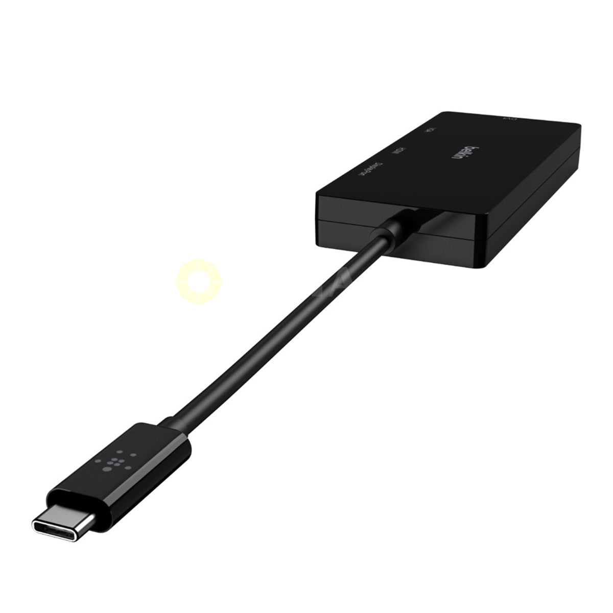 BELKIN USB-C TO HDMI/VGA/DVI/DISPLAYPORT  BLACK ADAPTER AVC003BTBK