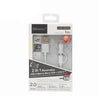 Silvertec TCM10-SL 2-in-1 USB-A to USB-C/ Micro USB Cable 1M