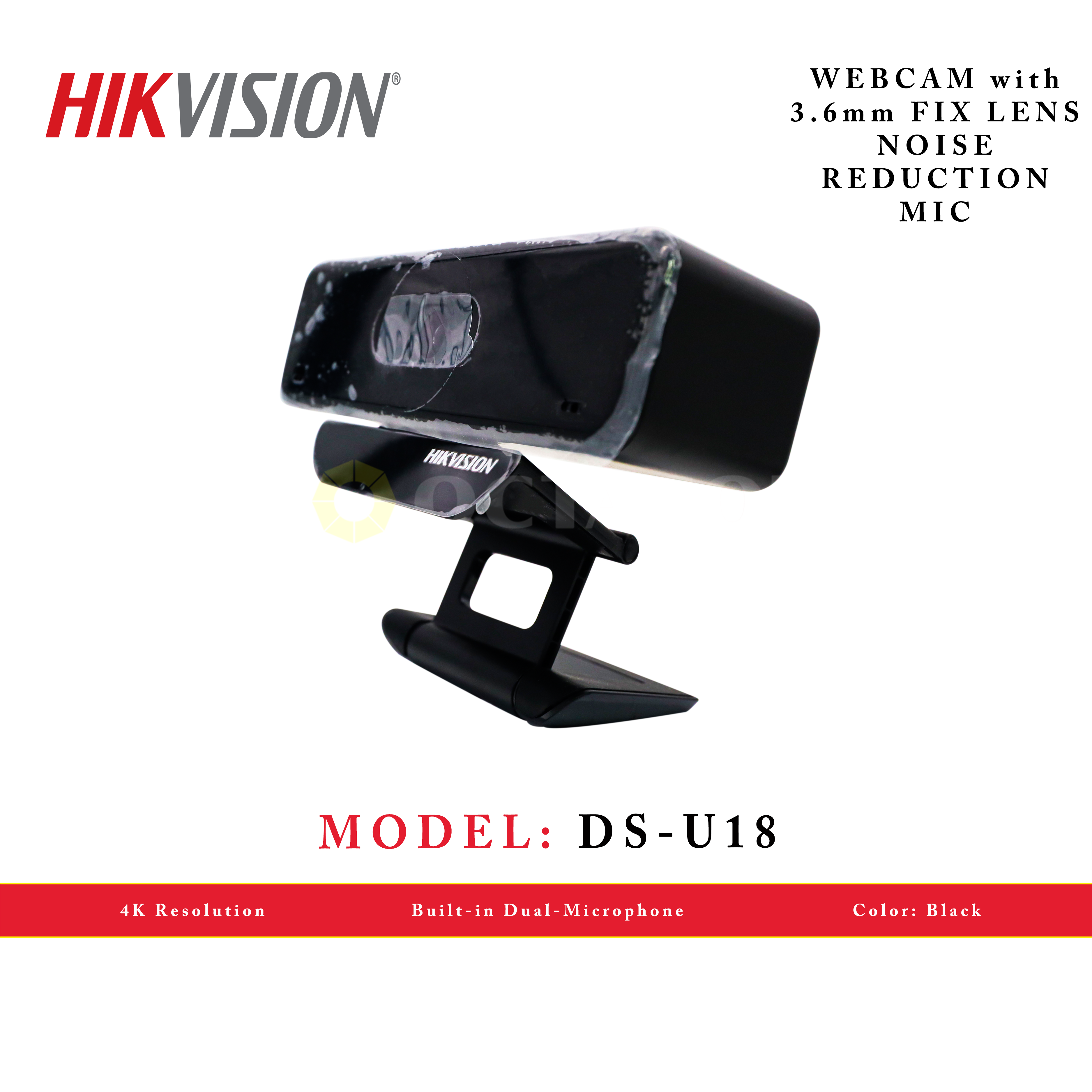 HIKVISION DS-U18 WEBCAM 4K 8MP CMOS 0.1