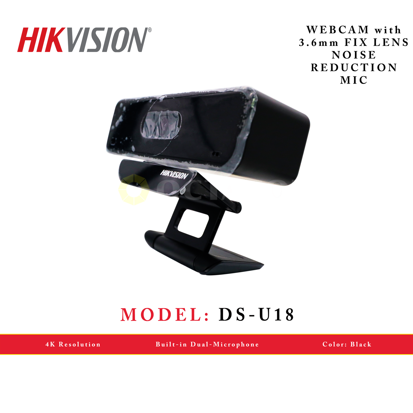 HIKVISION DS-U18 WEBCAM 4K 8MP CMOS 0.1