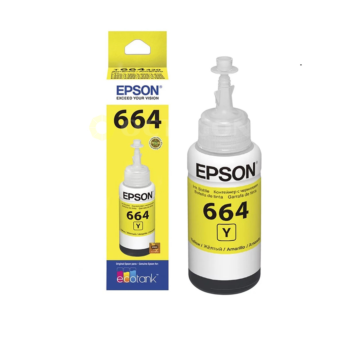 EPSON T664400 YELLOW INK TANK – Octagon Computer Superstore