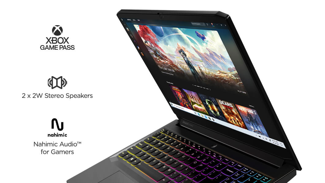 LENOVO IPG3-15 (82K201DUPH)/ RYZEN 5 5600H (3.7GHZ)/ 8GB/ 512GB SSD/ 15.6 FHD IPS (165HZ)/ WIN 11/ RTX3060 6GB/ LNV M100 RGB MSE/ 3 YRS PREMIUM CARE WARRANTY