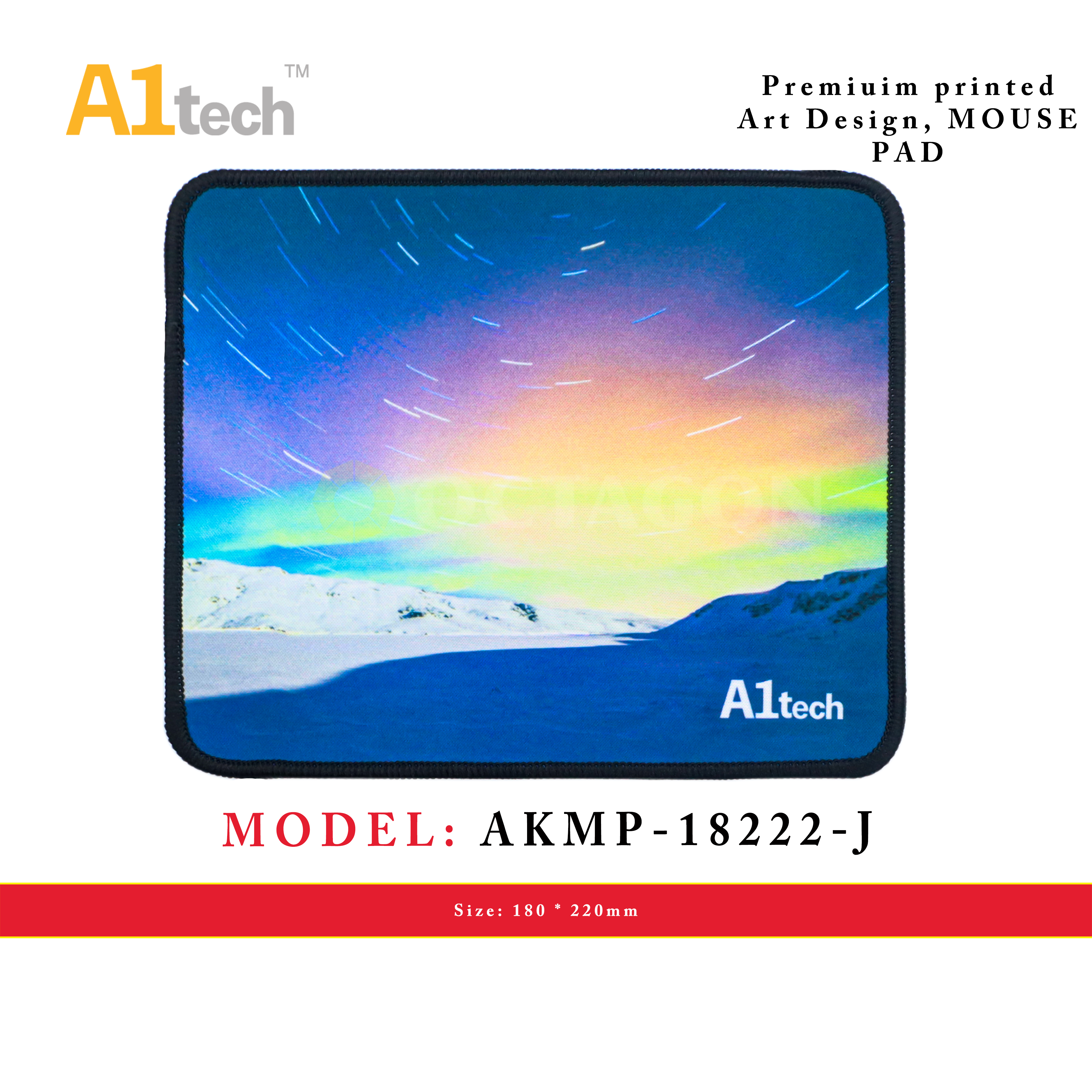 A1TECH AKMP-18222-J MOUSE PAD