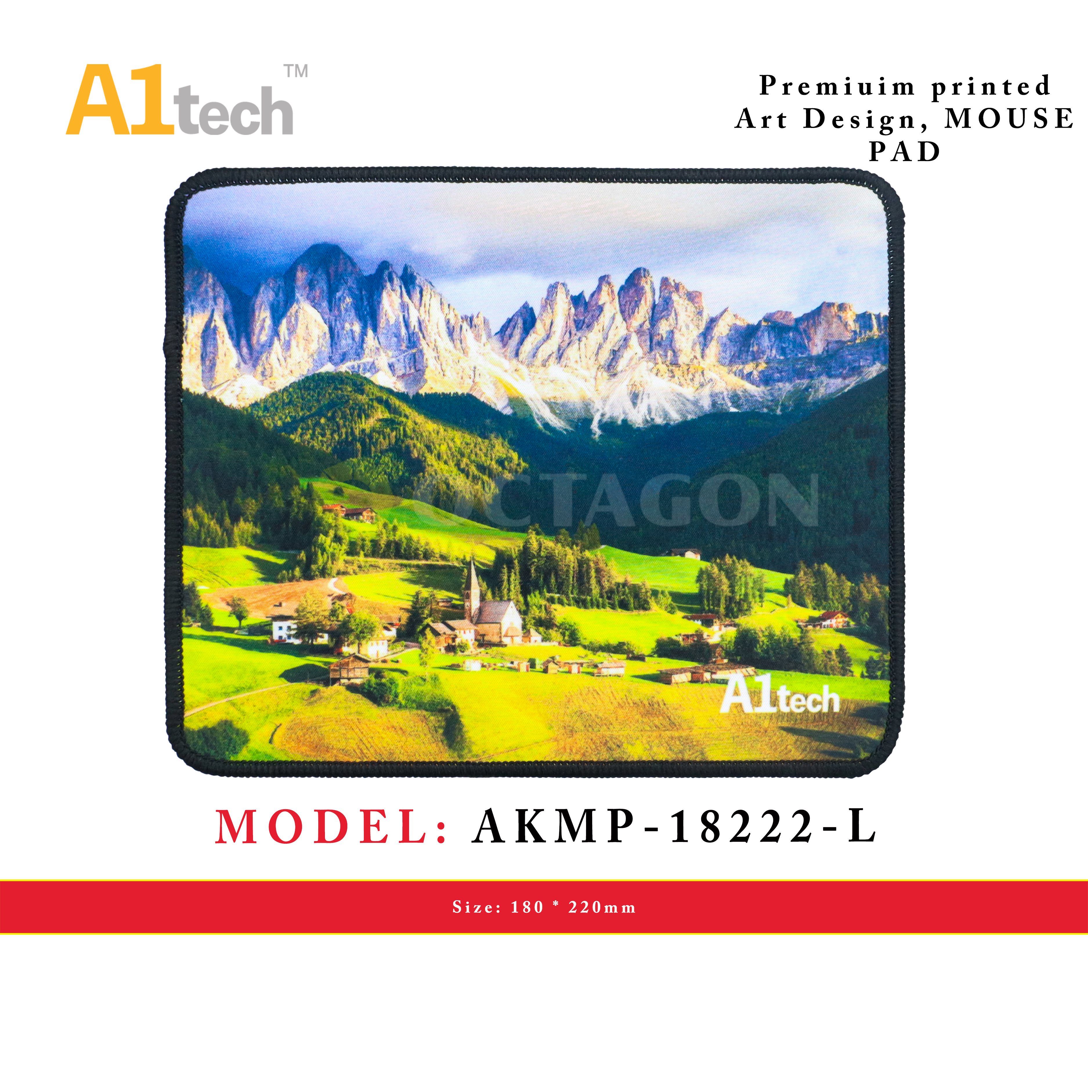 A1TECH AKMP-18222-L MOUSE PAD