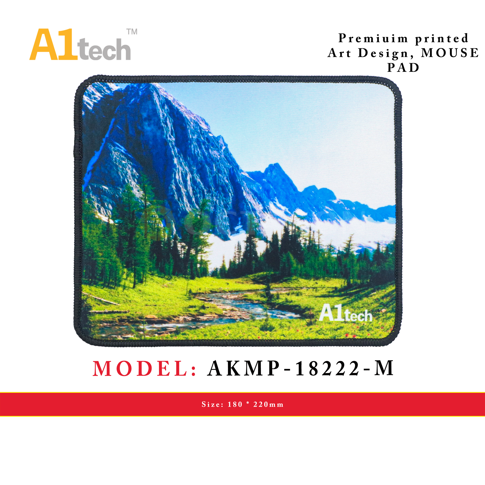 A1TECH AKMP-18222-M MOUSE PAD