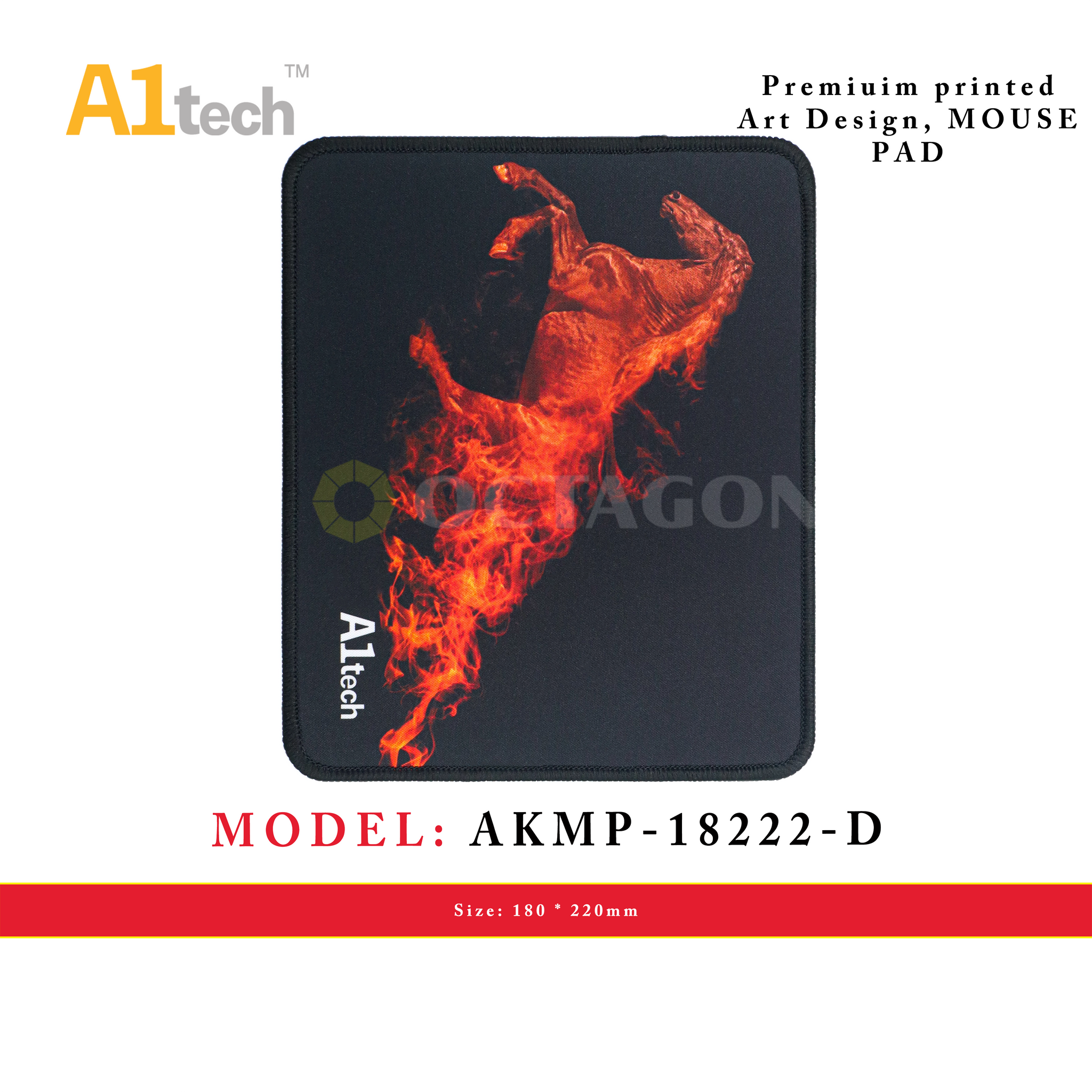 A1TECH AKMP-18222-D MOUSE PAD