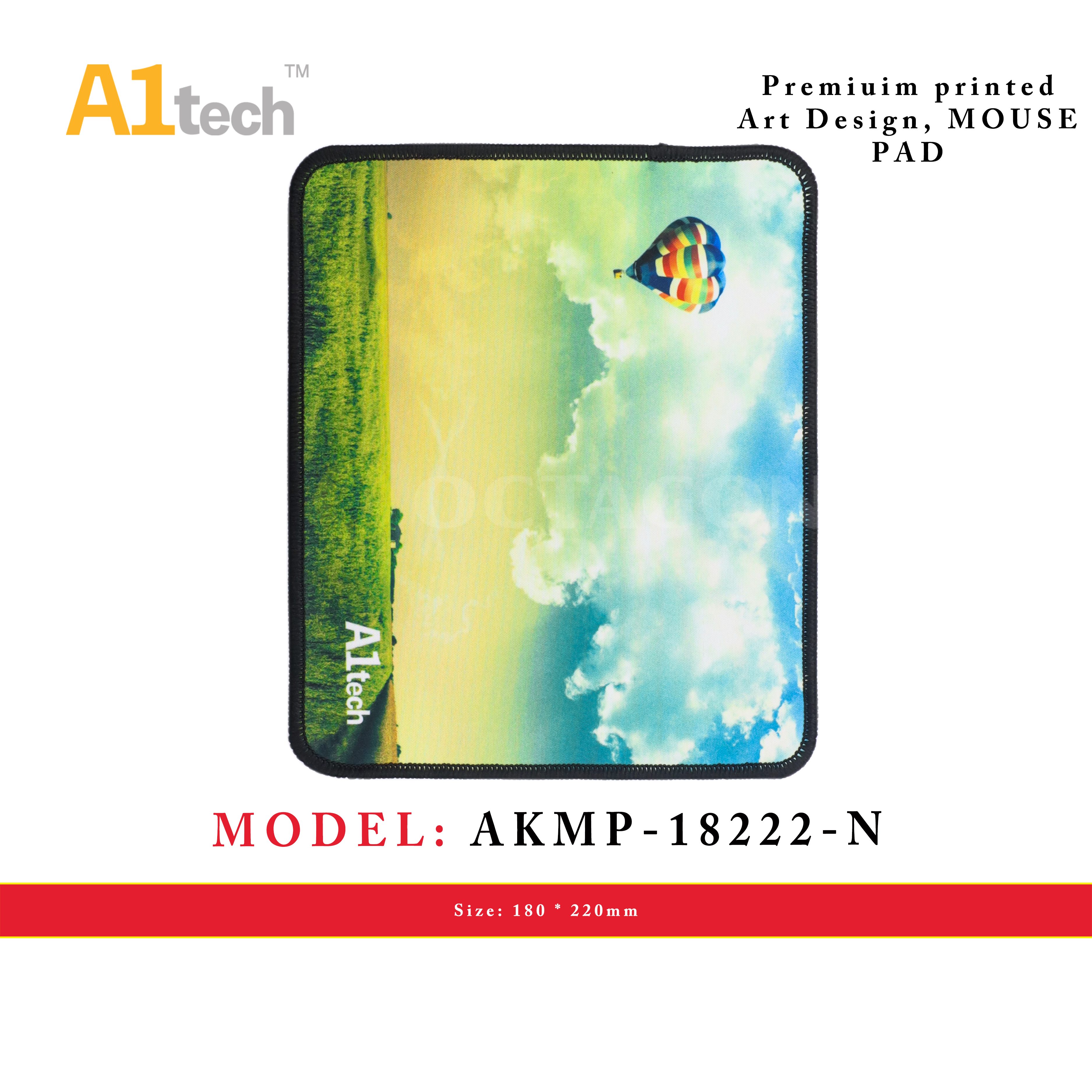 A1TECH AKMP-18222-N MOUSE PAD