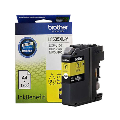 BROTHER LC-535XL YELLOW INK CARTRIDGE